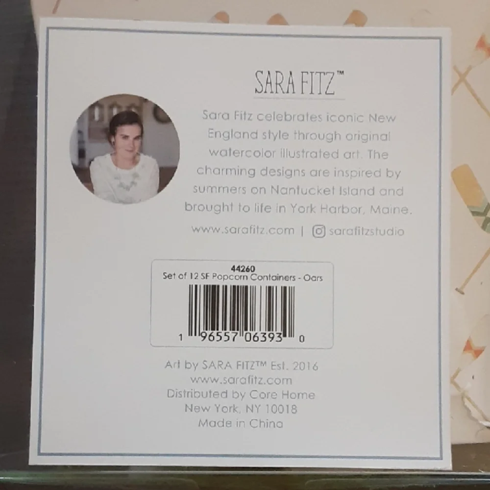 Sara Fitz Bundle of Paper Containers - 3 Sets of 12